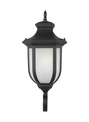 Childress Collection - Large One Light Uplight Outdoor Wall Lantern | Finish: Black - 8736401EN3-12