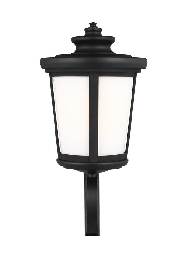 Eddington Collection - Large One Light Uplight Outdoor Wall Lantern | Finish: Black - 8819401EN3-12