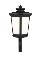 Eddington Collection - Large One Light Uplight Outdoor Wall Lantern | Finish: Black - 8819401EN3-12