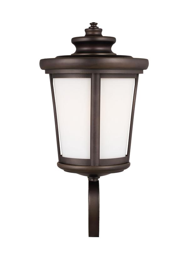 Eddington Collection - Large One Light Uplight Outdoor Wall Lantern | Finish: Antique Bronze - 8819401EN3-71