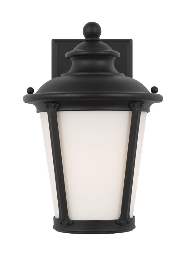 Cape May Collection - One Light Outdoor Wall Lantern | Finish: Black - 88240EN3-12