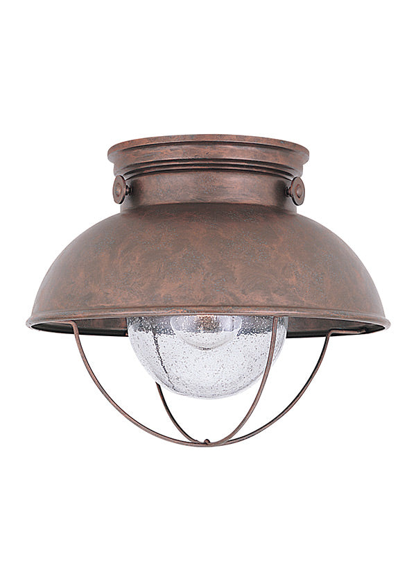 8869-44, One Light Outdoor Ceiling Flush Mount , Sebring Collection