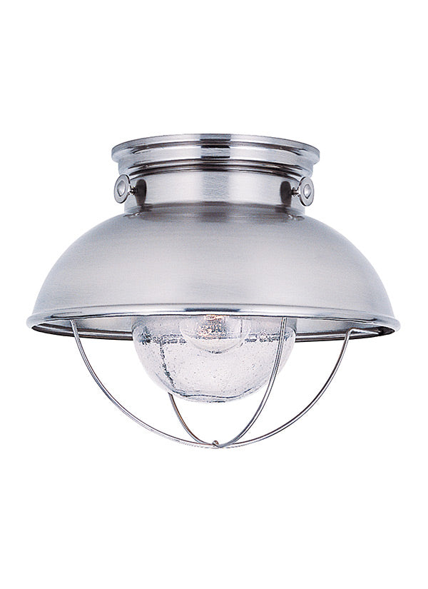 8869-98, One Light Outdoor Ceiling Flush Mount , Sebring Collection