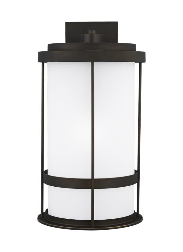 Wilburn Collection - Extra Large One Light Outdoor Wall Lantern | Finish: Antique Bronze - 8890901EN3-71