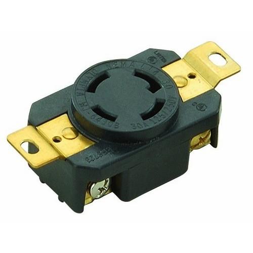Locking Receptacles 3 Pole 4 Wire