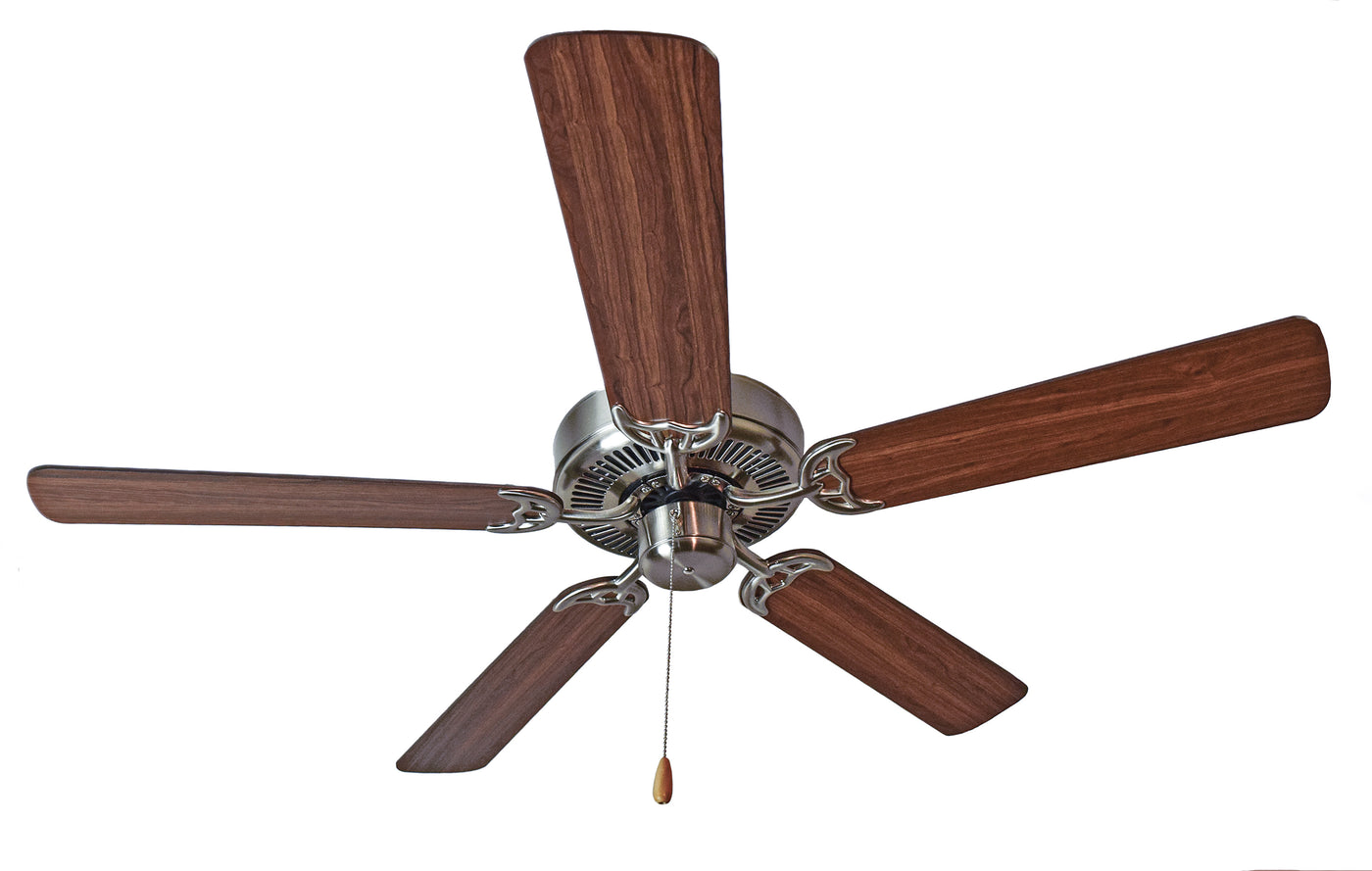 Basic-Max 52" Ceiling Fan Walnut/Pecan Blades