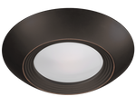 Oil Rubbed Bronze Trim for 7.5 Inch Flush Mount Disk Light with TwistFit Mounting System