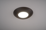 Oil Rubbed Bronze Trim for 7.5 Inch Flush Mount Disk Light with TwistFit Mounting System