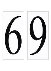 90616-68, ADDRESS NUMBER TILE , Address Light Collection