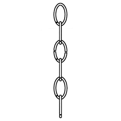 9100-12, Steel Chain in Black Finish , Replacement Chain Collection