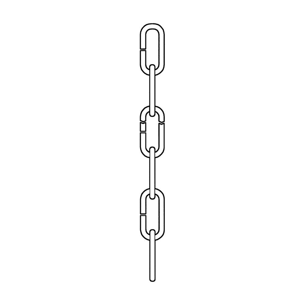 9107-965, Decorative Chain in Antique Brushed Nickel Finish , Replacement Chain Collection