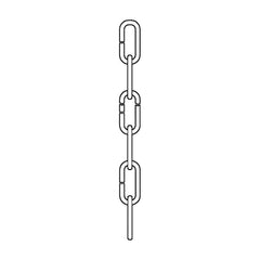 9107-965, Decorative Chain in Antique Brushed Nickel Finish , Replacement Chain Collection