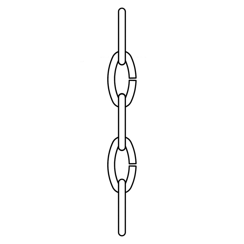 9116-839, Decorative Chain in Blacksmith Finish , Replacement Chain Collection