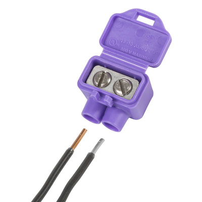King Innovation 95025 Alumiconn 2-Port Wire Connector, 25/Bag