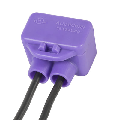 King Innovation 95025 Alumiconn 2-Port Wire Connector, 25/Bag