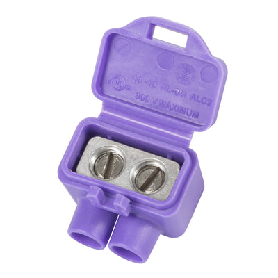 King Innovation 95025 Alumiconn 2-Port Wire Connector, 25/Bag