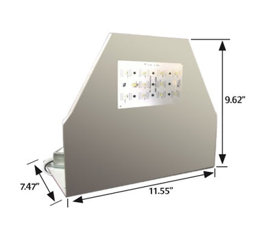 LED Full Cutoff Wall Pack Retrofit Kit, 37W