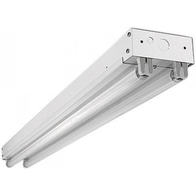 2' 2 Lamp Strip Fixture, 2 Lamp, 17 Watt T8, No Reflector, 120-277 Universal WL-C217MV