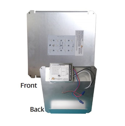 LED Bulkhead Wall Pack Retrofit Kit, 37W, 120-277V