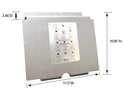 LED Canopy Retrofit Kit, 37W, 120-277V