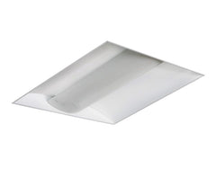 2 x 4 Foot Center Basket Troffer, 2 or 3 Lamp Positions, LED Ready