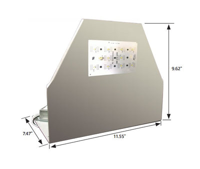 LED Full Cut-Off Wall Pack Retrofit Kit, 37W, 120-277V