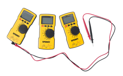 Sperry Instruments DM6800 Digital Multimeter, Thin, Autorange