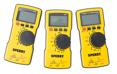 Sperry Instruments DM6800 Digital Multimeter, Thin, Autorange