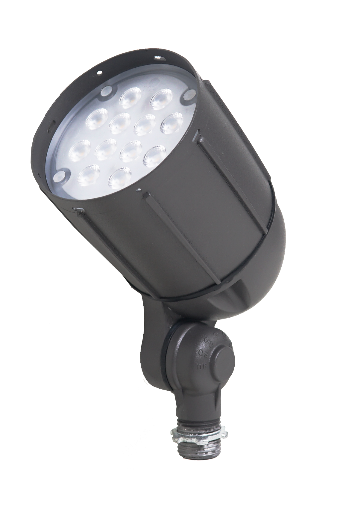 LED Bullet Flood Light, 12W, 120-277V, 1460 Lumens, 5000K
