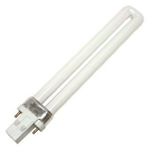 13W Duo-Tube 3500K G23 Base Compact Fluorescent
