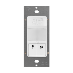 Air Circulator Timer with 180° PIR Motion Sensor Wall Switch