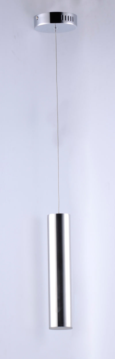  Flute LED 1-Light Pendant E10005-PC 