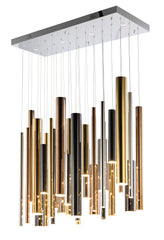 Flute LED 31-Light Pendant