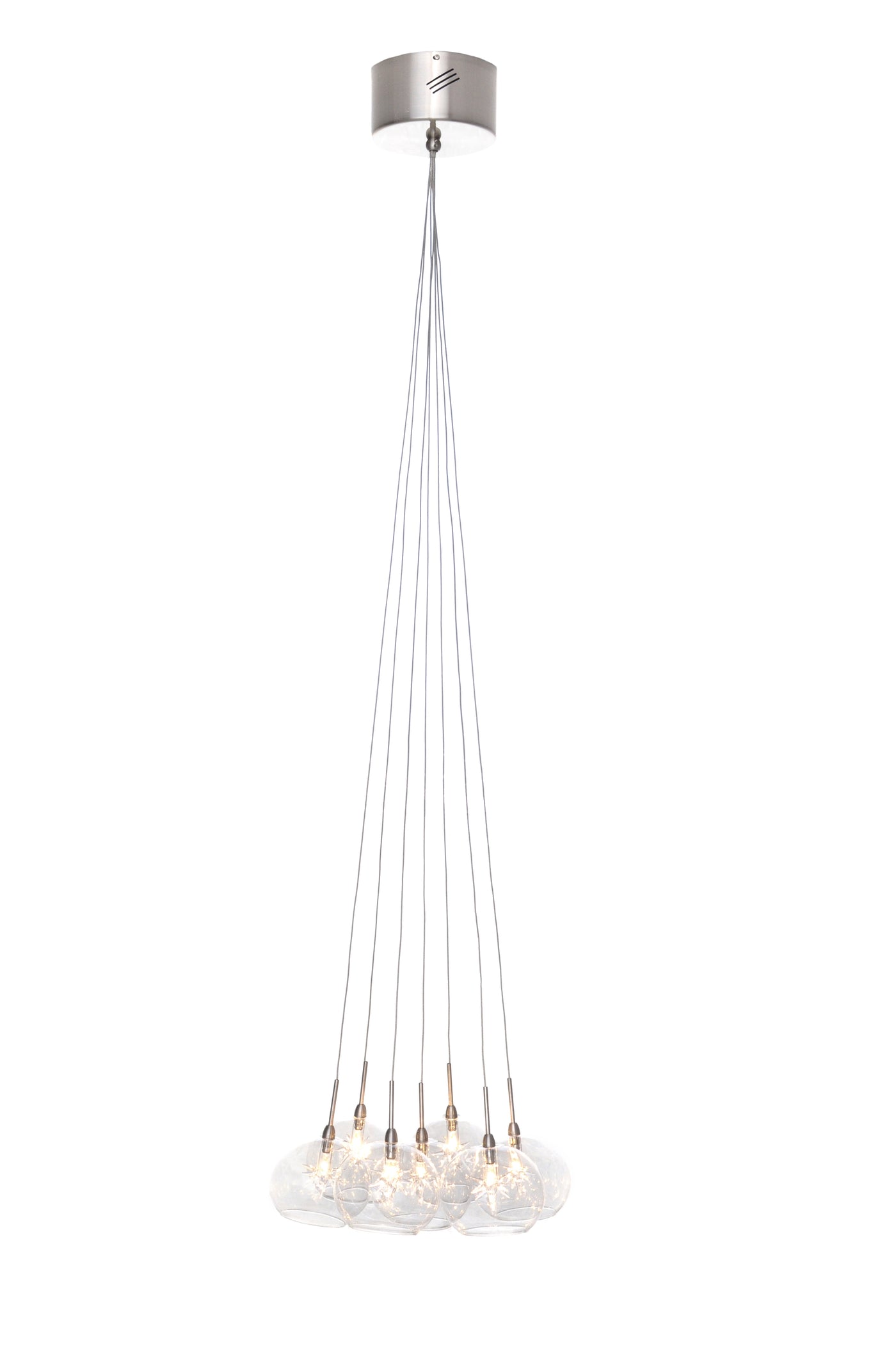 Starburst 7-Light Pendant E20114-24 Single-Tier Chandelier