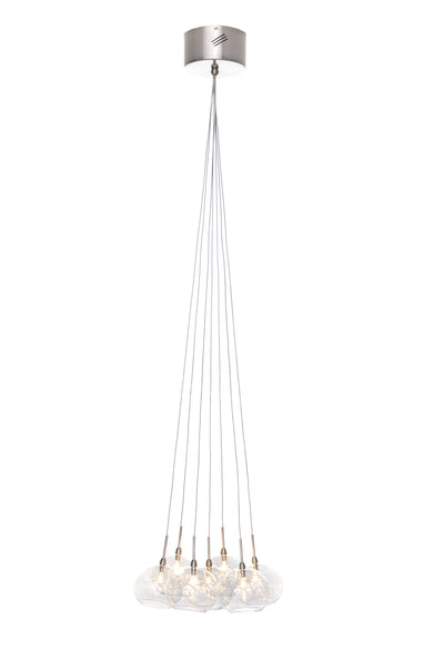  Starburst 7-Light Pendant E20114-24 Single-Tier Chandelier