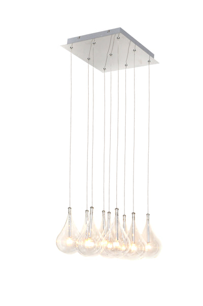  Larmes 9-Light Pendant E20116-18 Single-Tier Chandelier