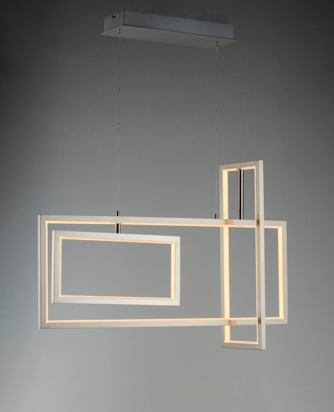  Link LED 3-Light Pendant E20356-SN Single Pendant