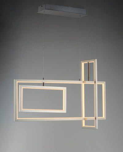  Link LED 3-Light Pendant E20356-SN Single Pendant