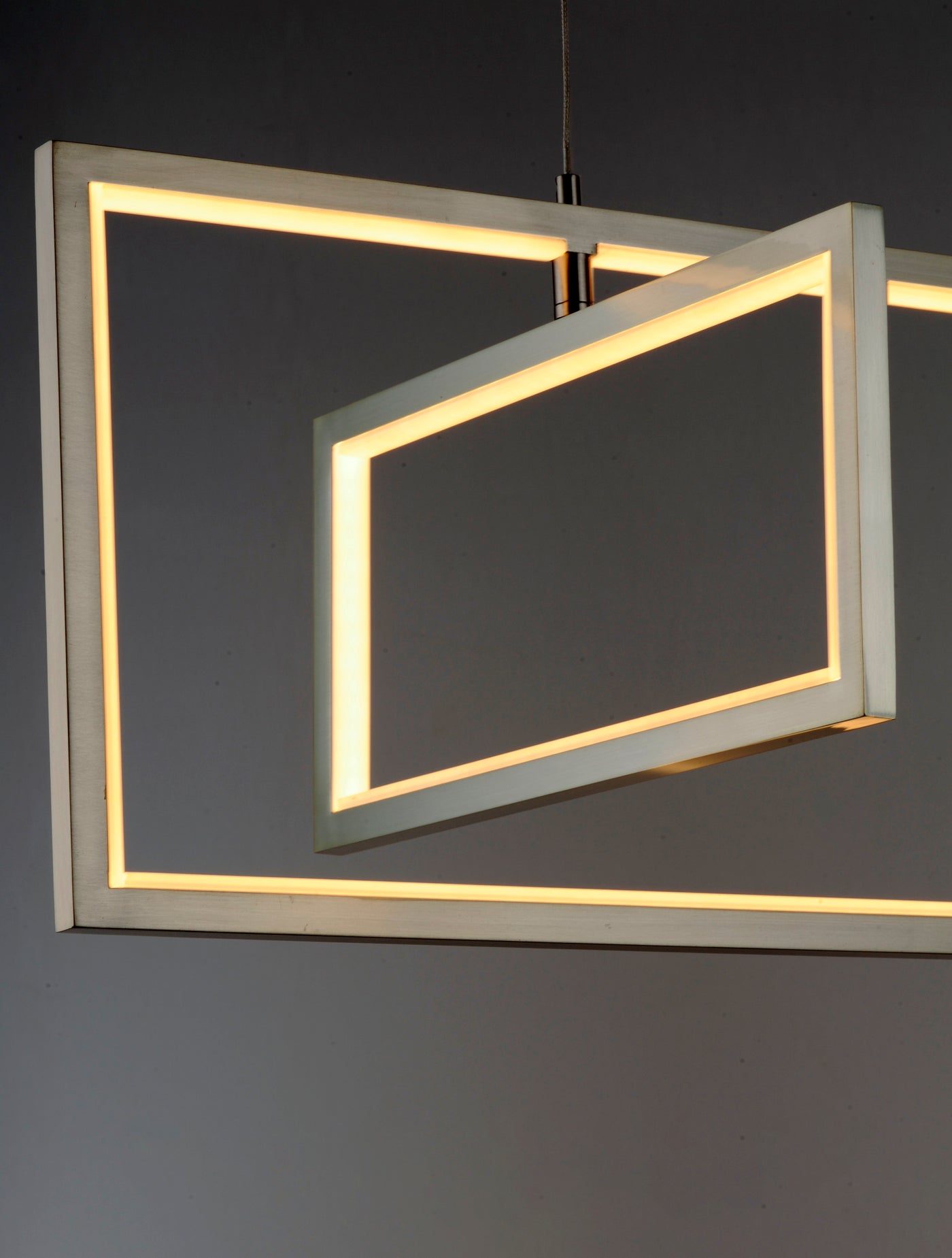 Link LED 3-Light Pendant E20356-SN Single Pendant