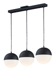 Half Moon LED 3-Light Pendant