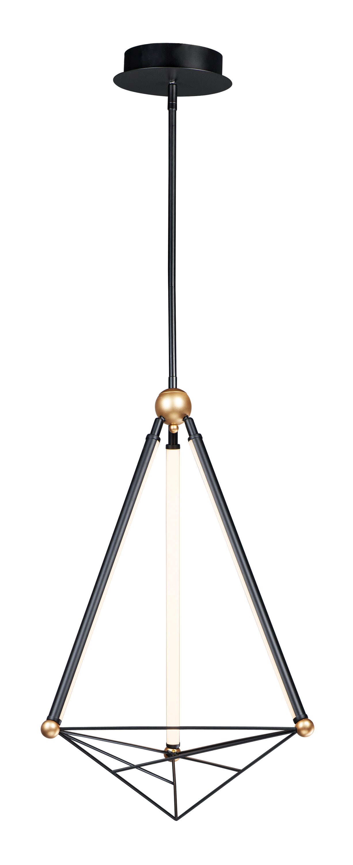  Spire LED Pendant E20592-BKGLD 