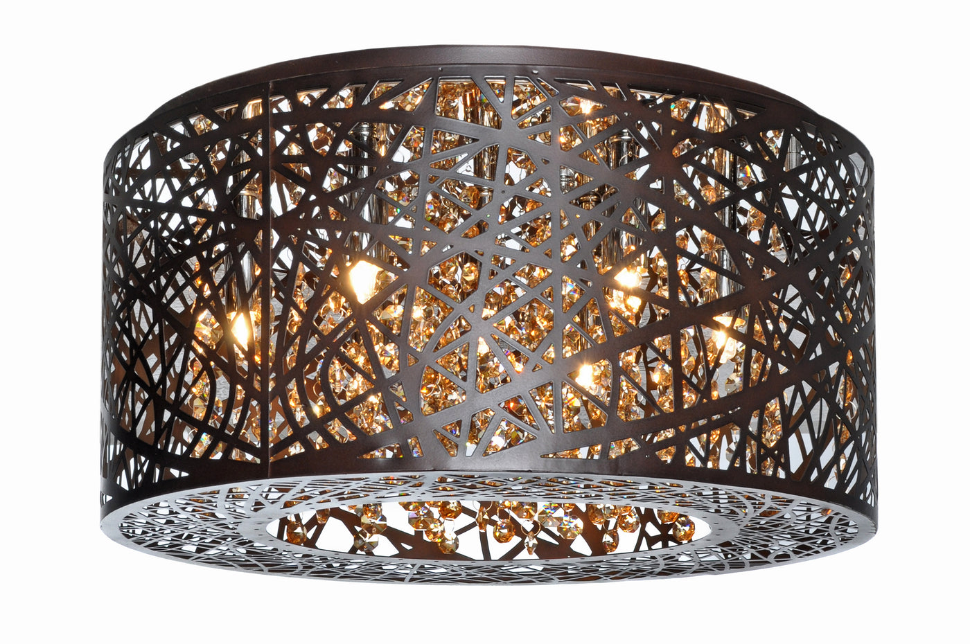  Inca 7-Light Flush Mount E21300-10BZ 