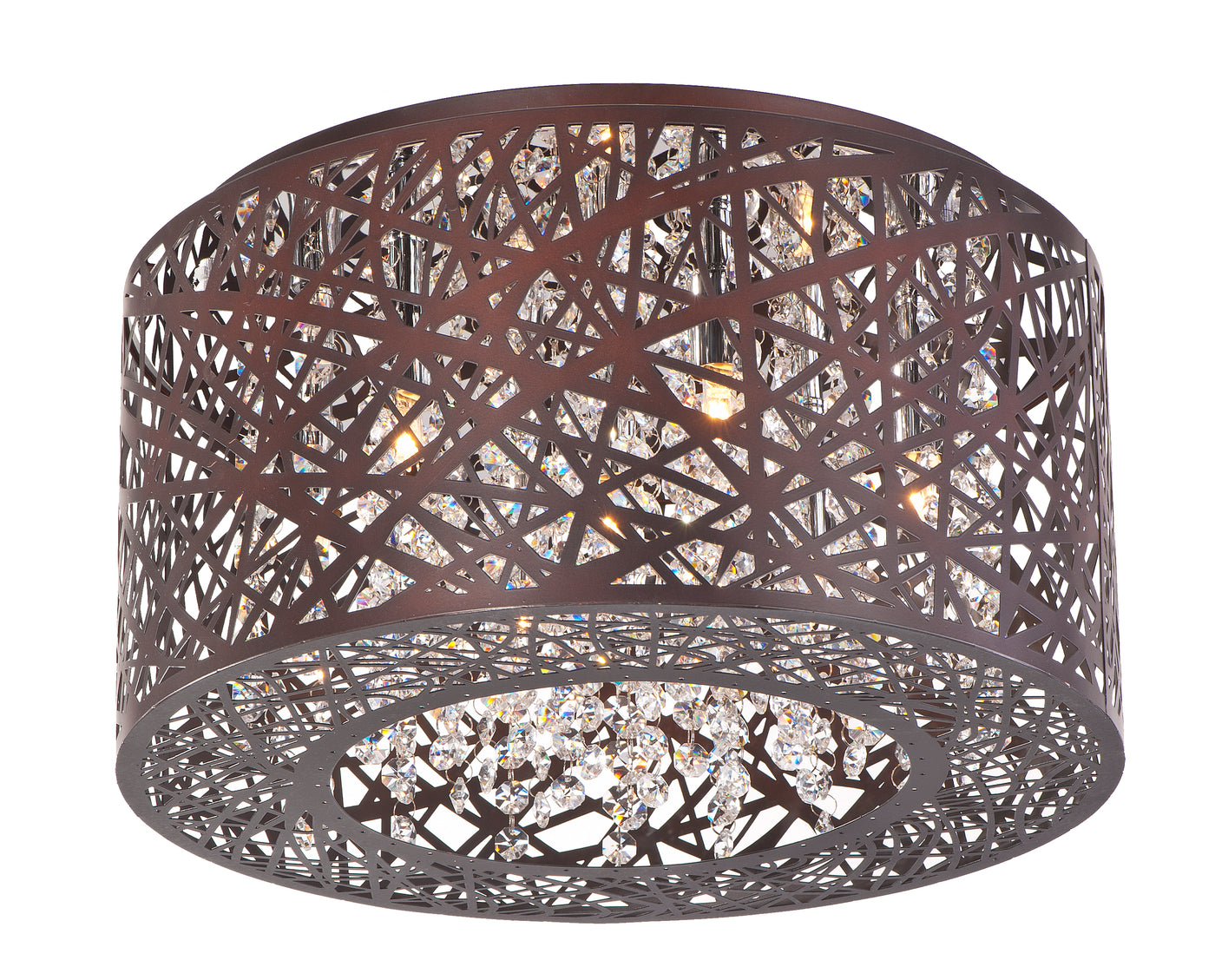  Inca 7-Light Flush Mount E21300-10BZ 