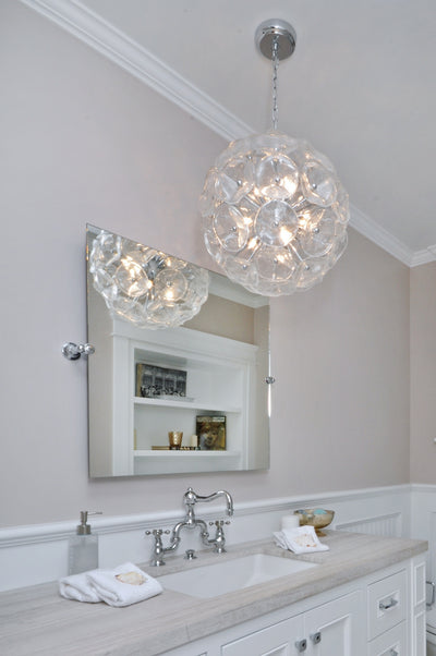  Fiori 8-Light Pendant E22090-28 Single-Tier Chandelier