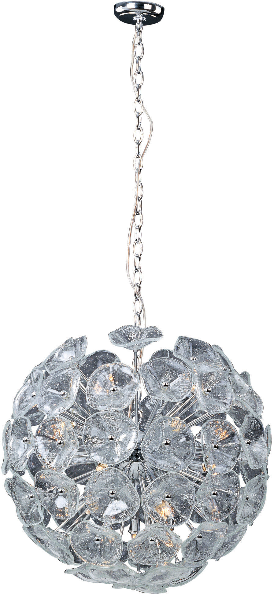  Fiori 20-Light Pendant E22094-28 Single-Tier Chandelier