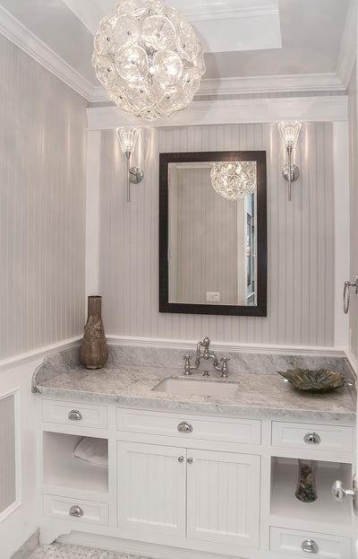  Fiori 20-Light Pendant E22094-28 Single-Tier Chandelier