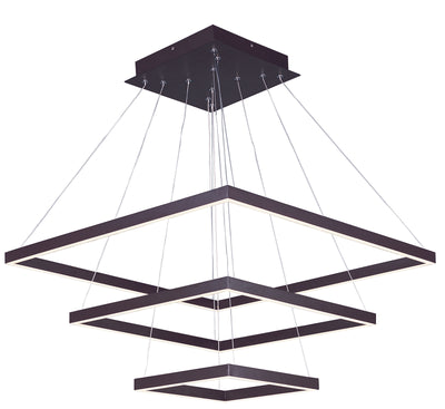  Quad LED 3-Tier Pendant E22407-BZ 