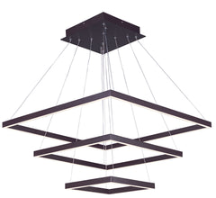Quad LED 3-Tier Pendant