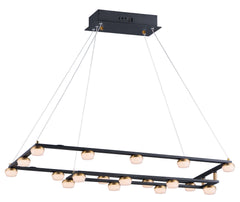 Button 18-Light LED Pendant