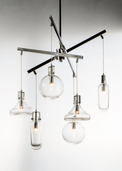  Kem 6-Light Pendant E24306-18PC Suspension Pendant